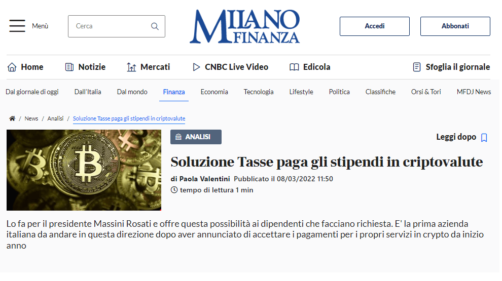 Milano Finanza  
